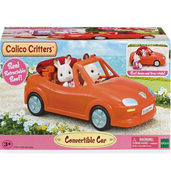 Calico Critters Convertible Car Toy Vehicle New in Box (Critters not included) - Picture 1 of 13